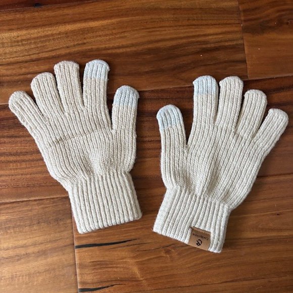 COOLPRINCE Winter Knit Beanie with Pom Pom, Fleece Lining & Mittens - Picture 3 of 6